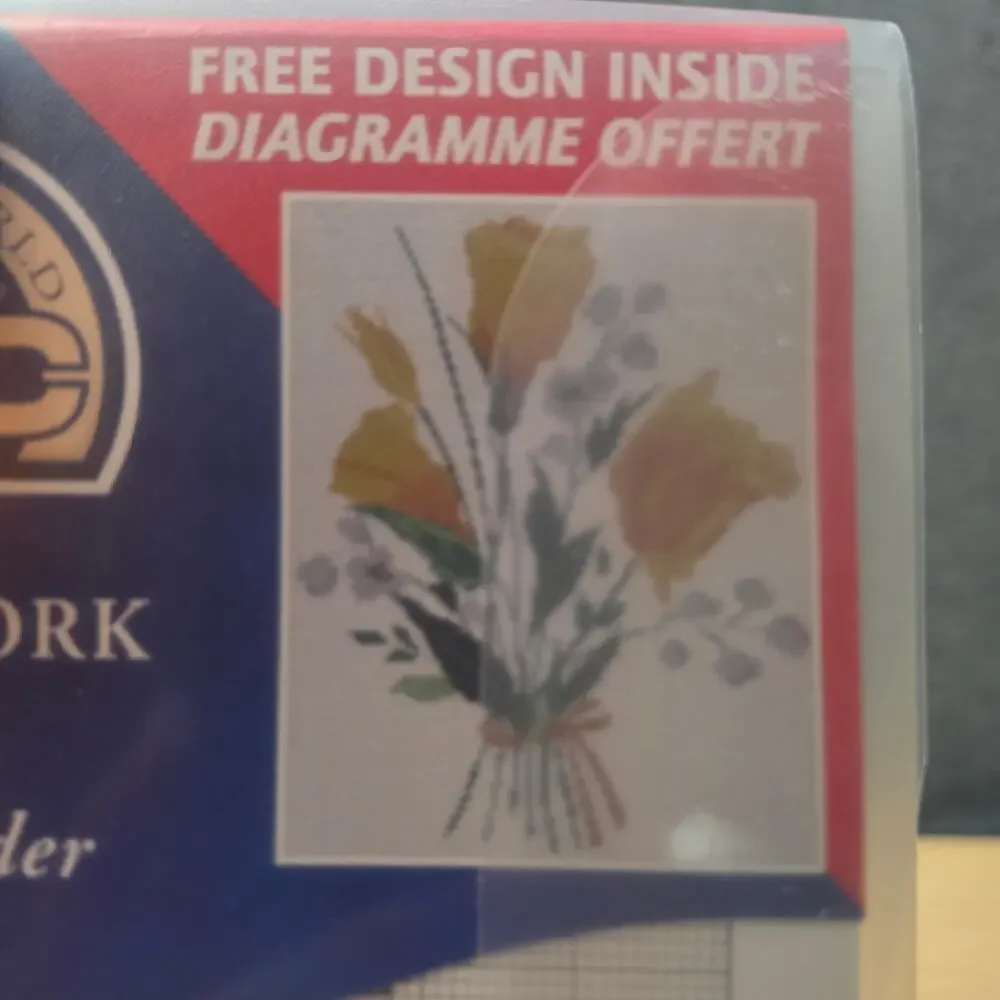 DMC 14 Count Aida Fabric Extra Large Cream 20x30 Cross Stitch Toile a Broder